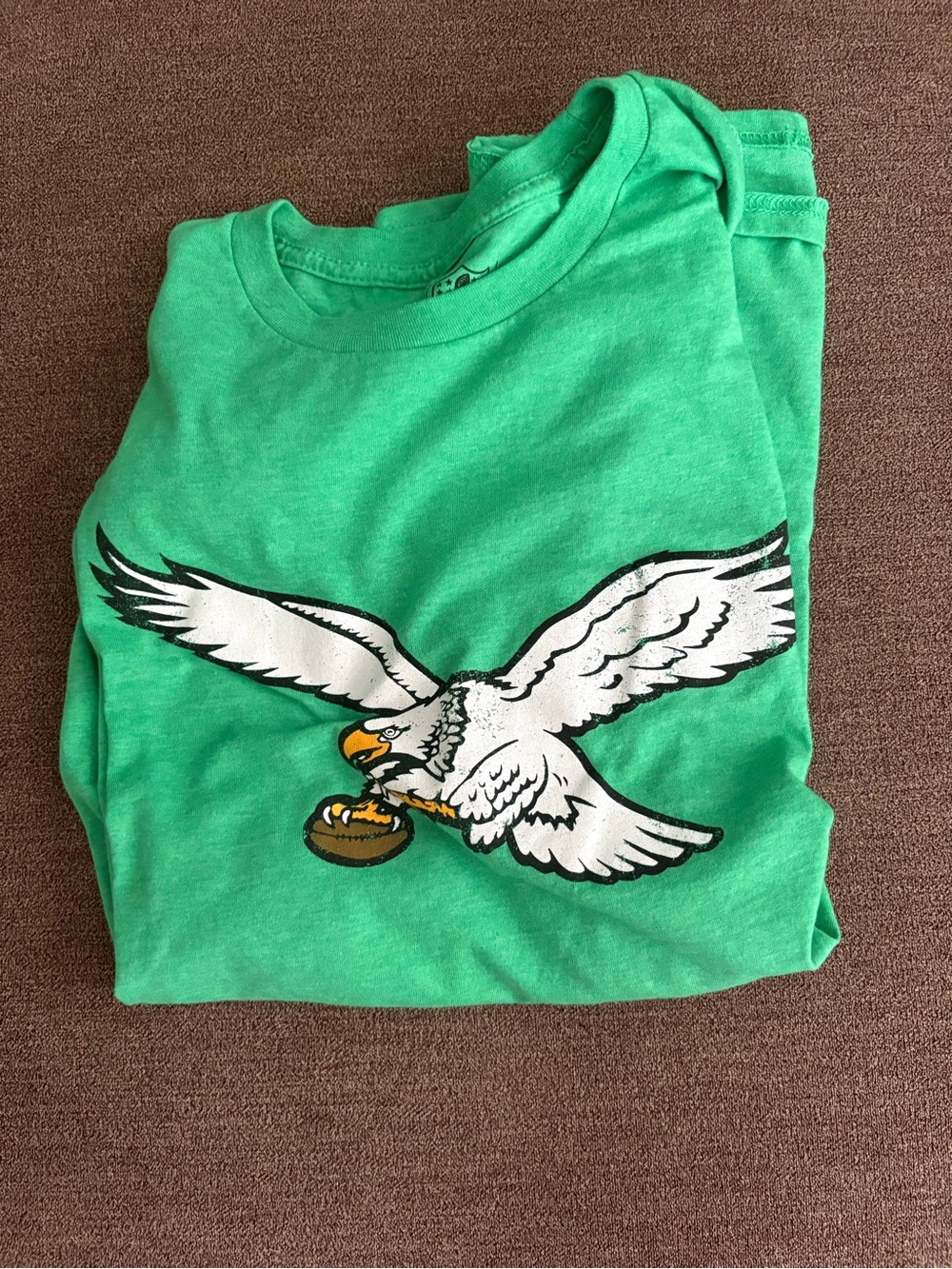 Kelly Green Eagle Tshirt - Go Birds!
